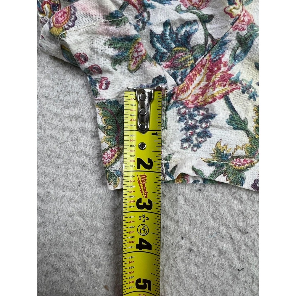 Madewell Chino Shorts Womens 8 Multicolor Floral Print Cotton 02275‎ Summer - Picture 10 of 12